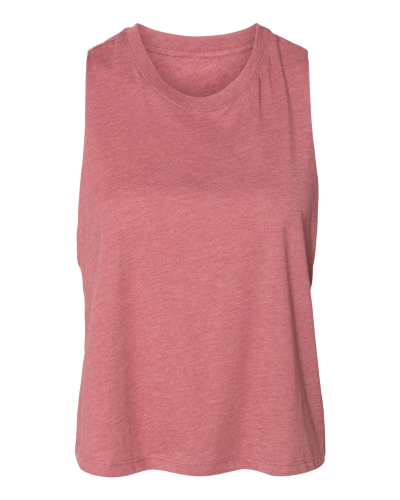 Picture of BELLA + CANVAS Women's Racerback Crop Tank