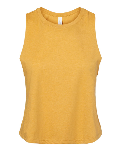 Picture of BELLA + CANVAS Women's Racerback Crop Tank