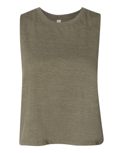 Picture of BELLA + CANVAS Women's Racerback Crop Tank