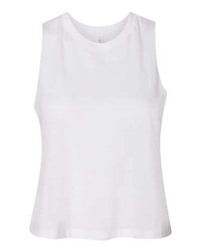 Picture of BELLA + CANVAS Women's Racerback Crop Tank