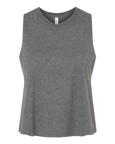 Picture of BELLA + CANVAS Women's Racerback Crop Tank