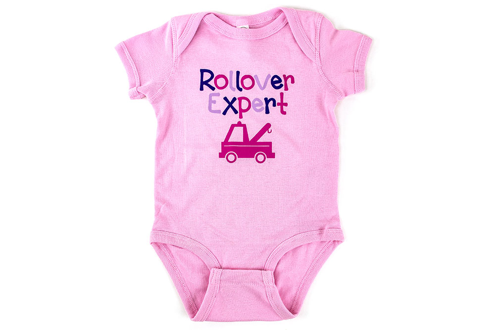 Picture of Zip's Rollover Expert Onesie