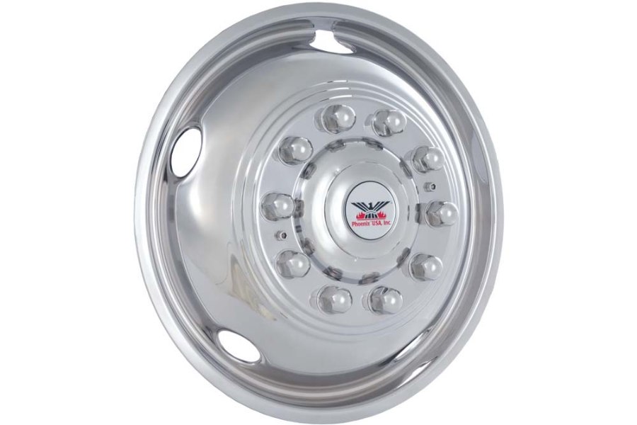 Picture of Phoenix 19.5" Stainless Steel 10-Lug D.O.T. Wheel Simulator