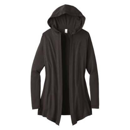 Picture of District Women's Perfect Tri Hooded Cardigan