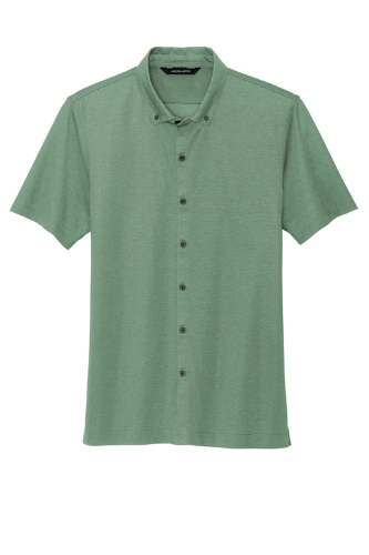 Picture of Mercer+Mettle Stretch Pique Full-Button Polo