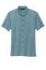 Picture of Mercer+Mettle Stretch Pique Full-Button Polo