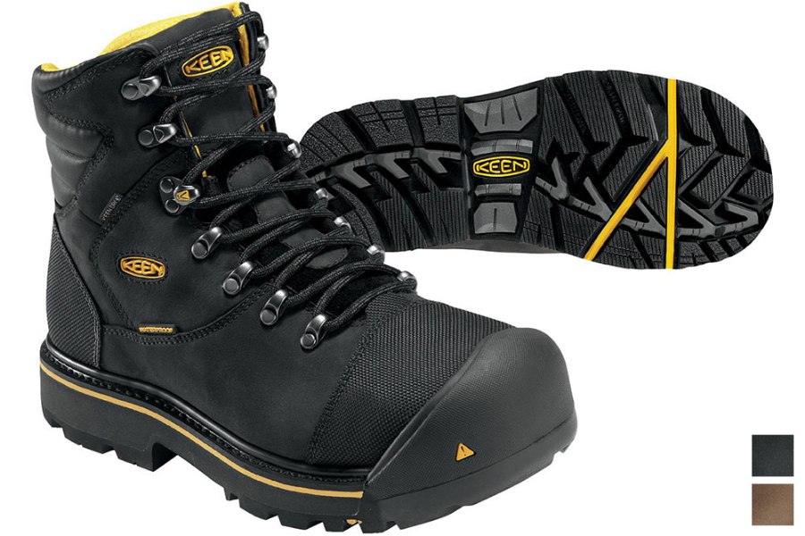 KEEN Utility Men s Milwaukee Waterproof Steel Toe Boots Zip s Outfitters