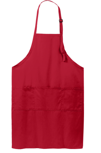 Picture of Port Authority Easy Care Extra Long Bib Apron with Stain Release