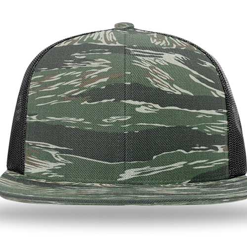 Picture of Richardson Acrylic-Wool Blend Flat Bill Trucker Cap