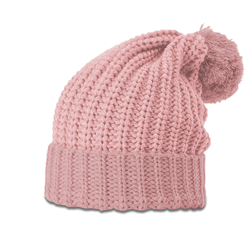 Picture of Richardson Chunky Cable Cuffed Pom Beanie