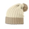 Picture of Richardson Chunky Cable Cuffed Pom Beanie