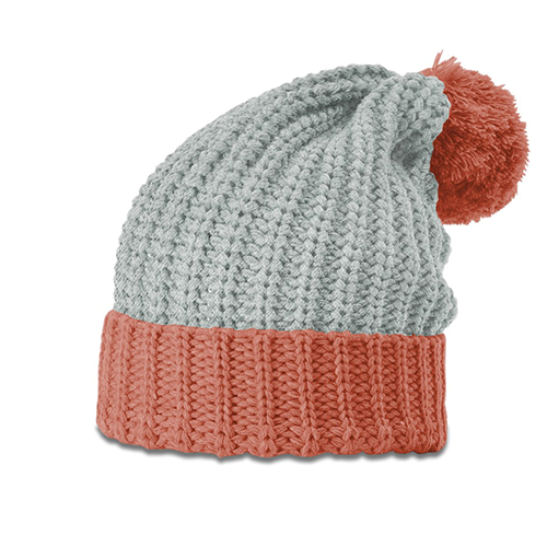 Picture of Richardson Chunky Cable Cuffed Pom Beanie