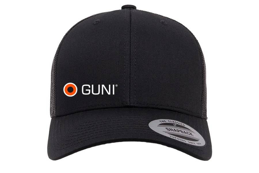 Picture of Guni Logo Black Trucker Hat