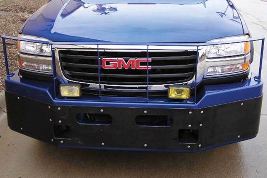 Picture of Diversified Push Bumper GMC Sierra 3500/2500HD 2003-2007 (2008 Classic) with Grille Guard