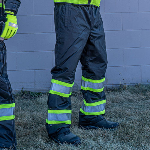 Picture of Tough Duck Safety Class E Insulated Pull-On Safety Pants