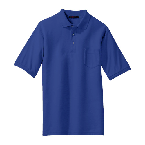 Picture of Port Authority Silk Touch Polo with Pocket