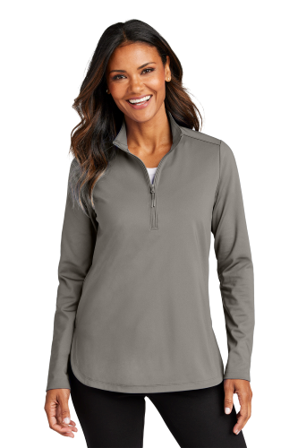 Picture of Port Authority Women's Double Knit 1/4-Zip