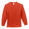 Picture of Port & Company Long Sleeve Essential Pocket Tee