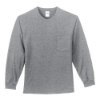 Picture of Port & Company Long Sleeve Essential Pocket Tee