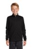 Picture of Sport-Tek Youth Tricot Sleeve Stripe Track Jacket