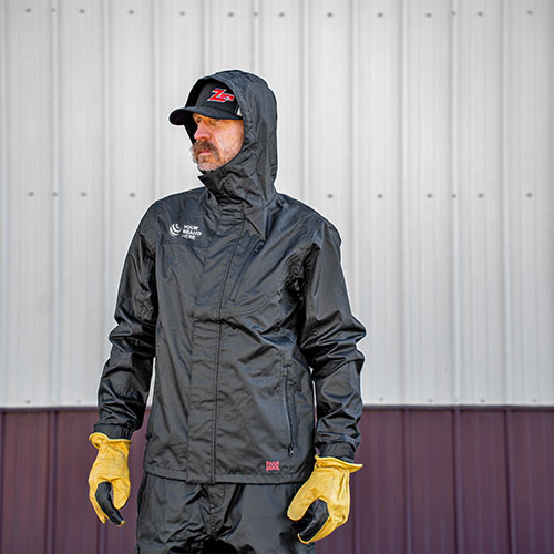 Picture of Tough Duck Waterproof Breathable Ripstop Rain Jacket