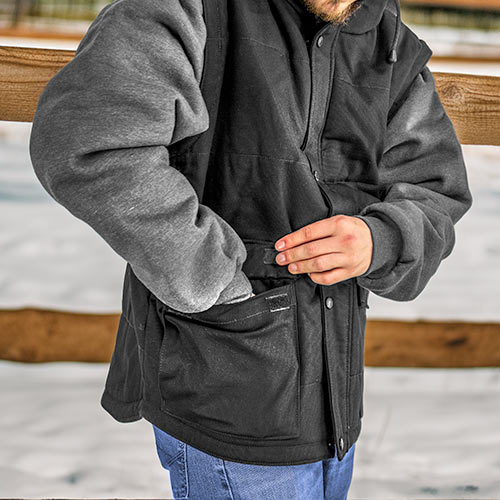 Picture of Tough Duck Zip-Off Sleeve Jacket