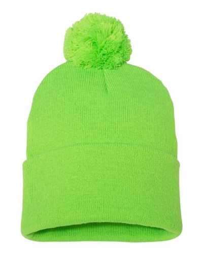 Picture of Sportsman 12" Pom-Pom Cuffed Beanie