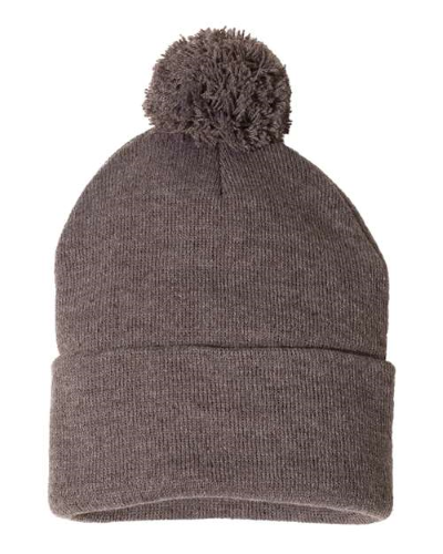 Picture of Sportsman 12" Pom-Pom Cuffed Beanie