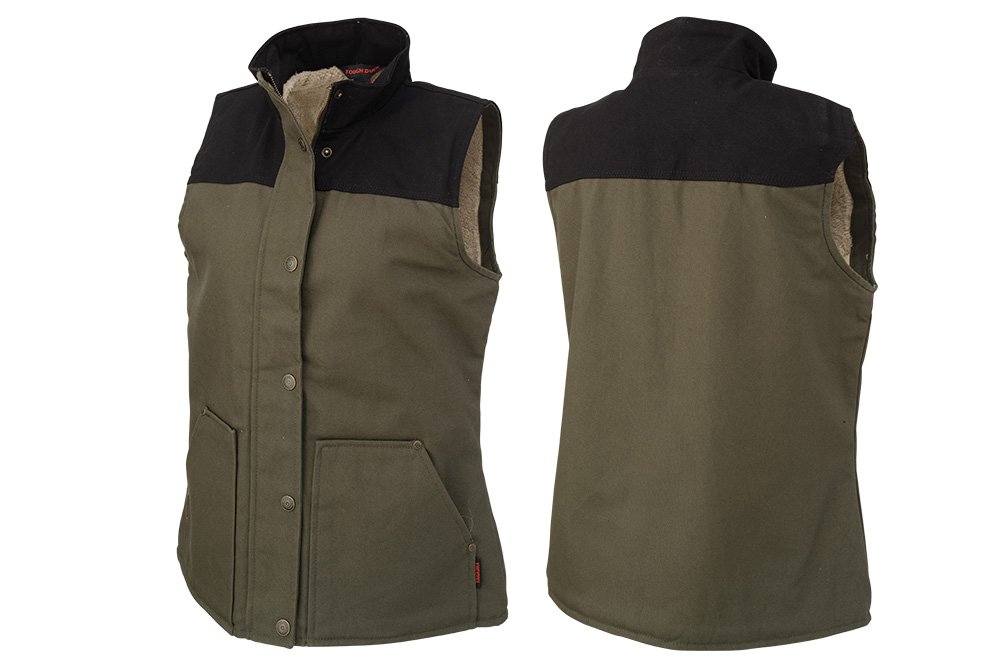 Picture of Tough Duck Women's Duck Sherpa Lined Vest