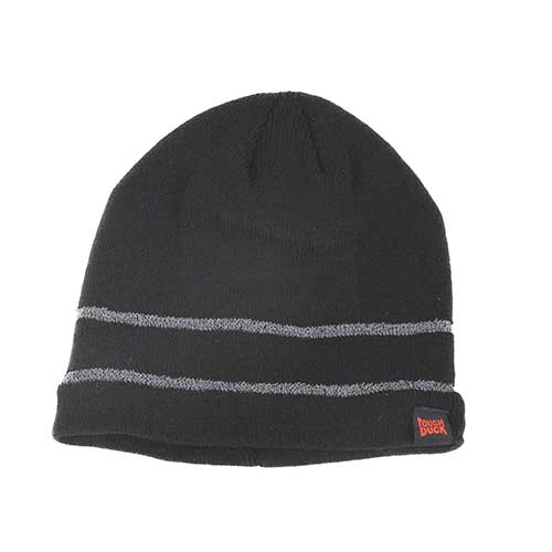 Picture of Tough Duck Hi-Vis Acrylic Knit Beanie w/ Reflective Striping