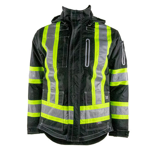 Picture of Tough Duck Safety Waterproof/Breathable 4-In-1 Ripstop Jacket