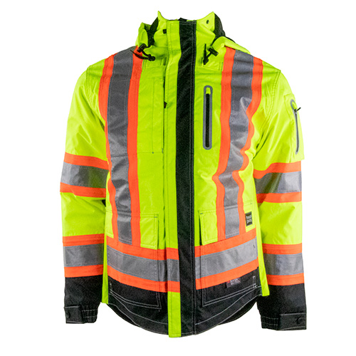 Picture of Tough Duck Safety Waterproof/Breathable 4-In-1 Ripstop Jacket