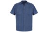 Picture of Red Kap Men's Short Sleeve Industrial Stripe Work Shirt