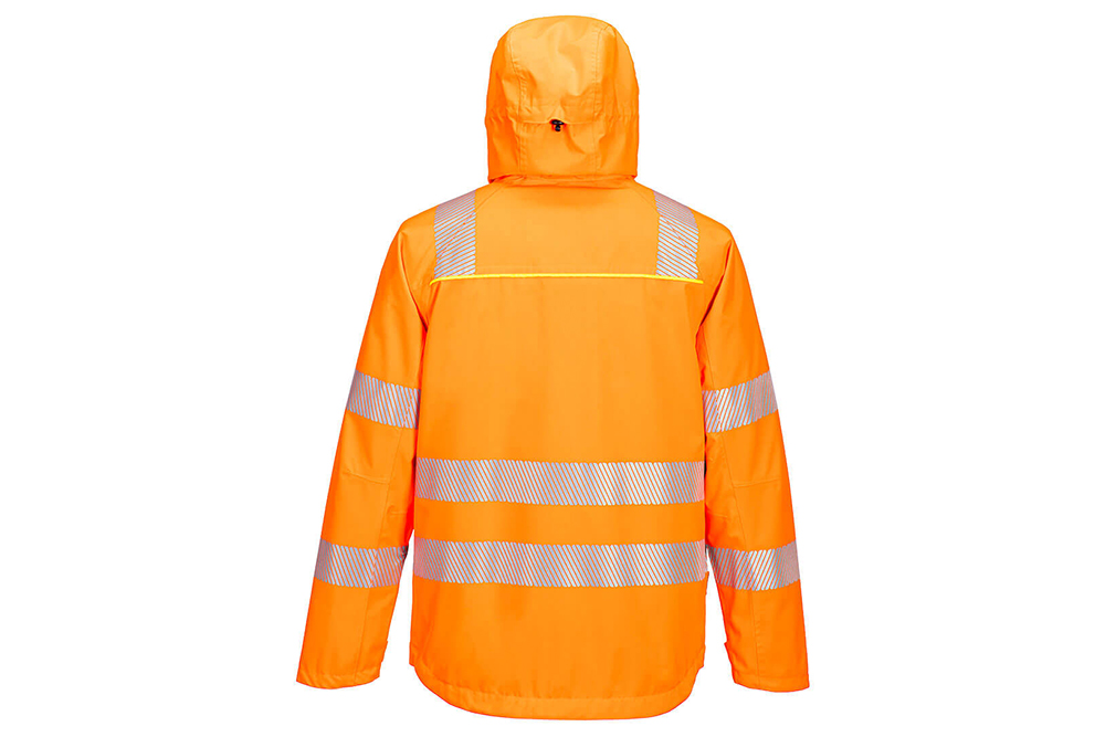Picture of Portwest DX4 Hi-Vis Shell Rain Jacket