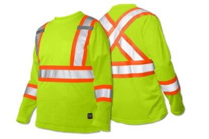 Picture of Tough Duck Safety Long Sleeve Safety T-Shirt