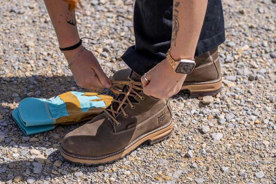 Timberland PORTER 6 INCH WPBT VIBRAM ブーツ Timberland 6 Inch Vibram Wide-Fit Boots 'Olive Green' A284K