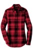 Picture of Port Authority Women's Plaid Flannel Tunic
