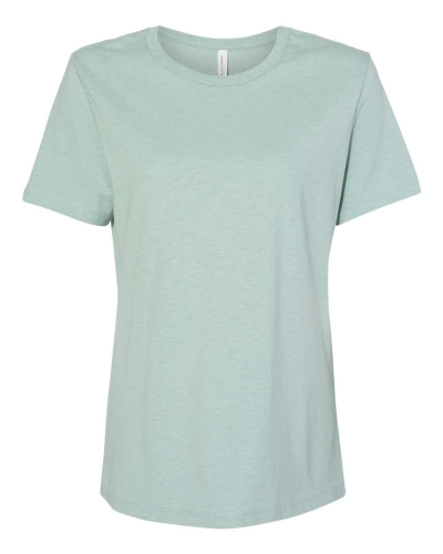 Picture of BELLA + CANVAS Women's Relaxed Fit Heather CVC Tee