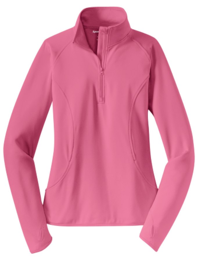 Sport-Tek Ladies Sport-Wick Stretch 1/4-Zip Pullover | Zip's