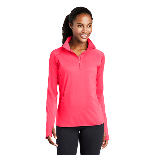 Picture of Sport-Tek Ladies Sport-Wick Stretch 1/4-Zip Pullover