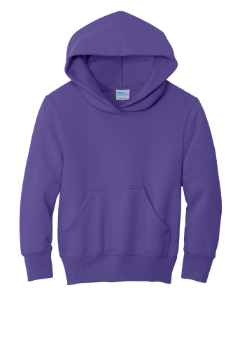 Picture of Port & Company Youth Core Fleece Pullover Hooded Sweatshirt