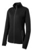 Picture of Sport-Tek Ladies Sport-Wick Stretch Contrast Full-Zip Jacket