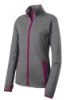 Picture of Sport-Tek Ladies Sport-Wick Stretch Contrast Full-Zip Jacket