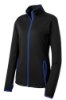 Picture of Sport-Tek Ladies Sport-Wick Stretch Contrast Full-Zip Jacket
