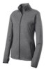 Picture of Sport-Tek Ladies Sport-Wick Stretch Contrast Full-Zip Jacket