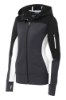Picture of Sport-Tek Ladies Tech Fleece Colorblock Full-Zip Hooded Jacket