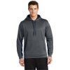 Picture of Sport-Tek Sport-Wick Fleece Colorblock Hooded Pullover