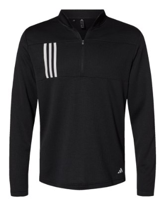 Picture of Adidas 3-Stripes Double Knit Quarter-Zip Pullover