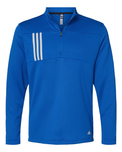 Picture of Adidas 3-Stripes Double Knit Quarter-Zip Pullover