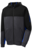 Picture of Sport-Tek Tech Fleece Colorblock Full-Zip Hooded Jacket